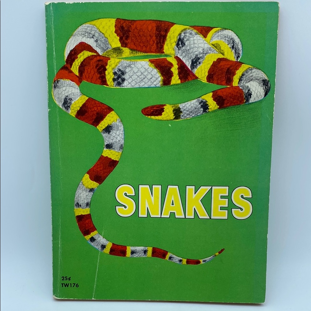 Vintage Snakes by Herbert S. Zim A Tab Book Softcover 1959